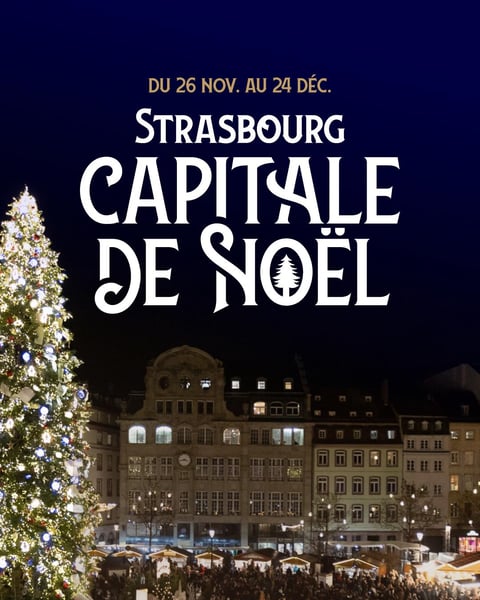 Marché de Noël de Strasbourg 2025