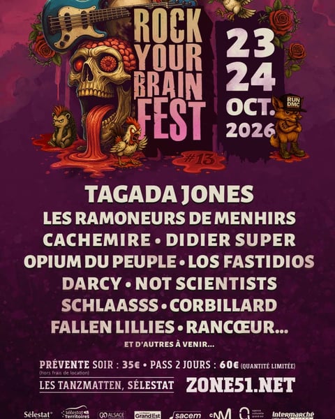 Rock Your Brain 2026 noms
