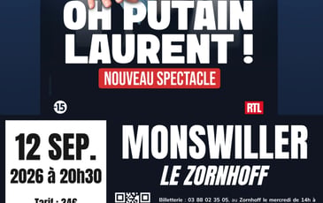 Laurent Baffie "Oh...Putain Laurent !" Nouveau spectacle