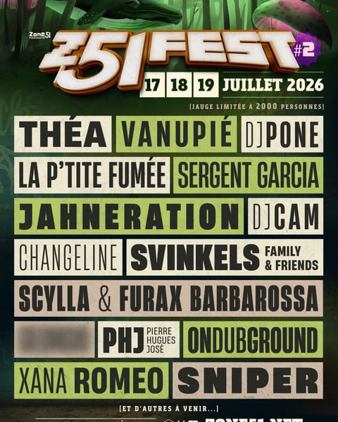 Z51 Fest 2026 affiche