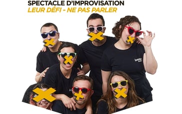 Show d'IMPRO Alsace : Mute, leur défi : ne pas parler