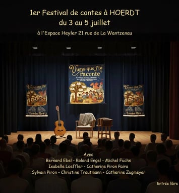 Viens que j’te raconte ! 1er Festival du conte à Hoerdt