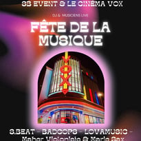 Sbeat & co sur la terrasse du Cinéma Vox