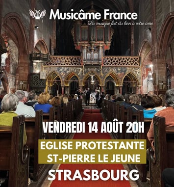 Concert à Strasbourg : Ravel, Debussy, Vivaldi, Cantemir, Mozart, Bach, Doppler, Piazzolla, Waxman