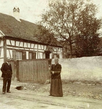 Restauration d'une maison alsacienne de 1781
