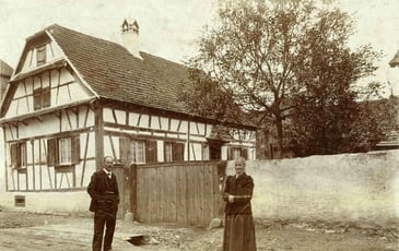 Restauration d'une maison alsacienne de 1781