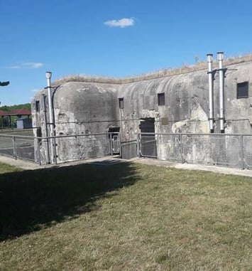 Visite guidée d'une casemate de la ligne Maginot