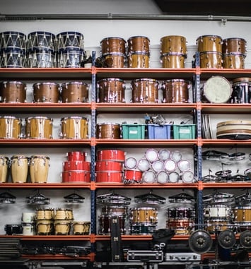 Les multiples instruments des Percussions de Strasbourg