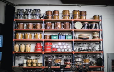 Les multiples instruments des Percussions de Strasbourg