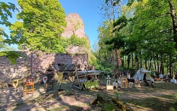 Découvrez un campement médiéval
