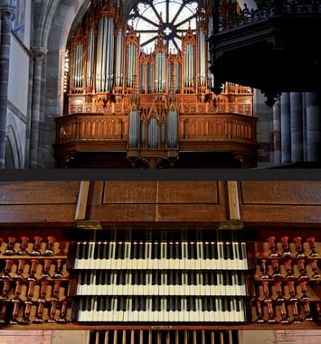 Découverte illustrée de l'orgue de tribune Joseph Merklin