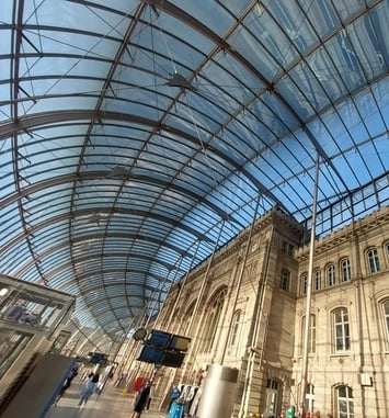 Visite guidée et commentée de la gare de Strasbourg