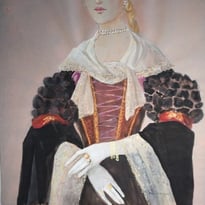 Visite libre de l'exposition "Aquarelles d'Inès Wagner. Visages et costumes en transparence"