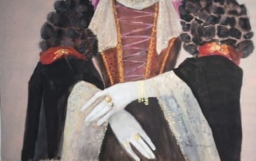 Visite libre de l'exposition "Aquarelles d'Inès Wagner. Visages et costumes en transparence"