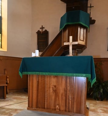 Visite d'une église protestante
