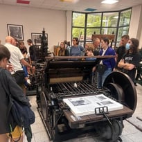 Découvrez des machines d'imprimerie anciennes et récentes