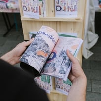 Stand d'information des Journées européennes du patrimoine