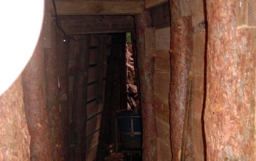 Visite commentée d'une mine de fer reconstituée