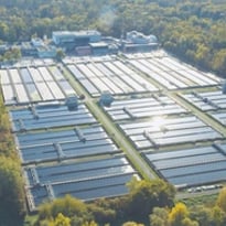Visite de la station de traitement des eaux usées de l'Eurométropole de Strasbourg