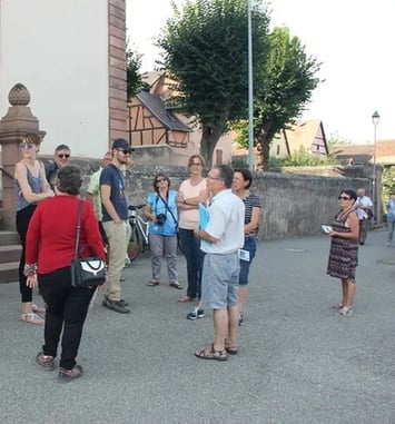 Tour commenté du village de Châtenois