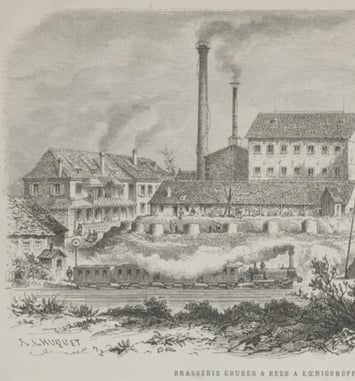 Déambulation historique à Koenigshoffen : le territoire de la brasserie Gruber