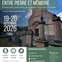 Entre pierre et mémoire : promenade commentée au cimetière ancien de La Broque