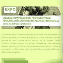 Exposition "Visages et paysage d'un protestantisme régional"