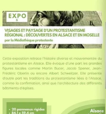 Exposition "Visages et paysage d'un protestantisme régional"