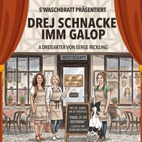Drej Schnacke imm Galop