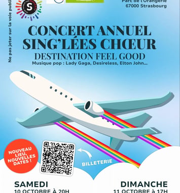 Concert annuel des Sing'lées : Destination Feel Good