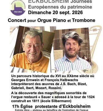 Concert pour Orgue Piano et Trombone