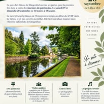 Visite libre du parc du château