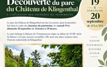 Visite libre du parc du château
