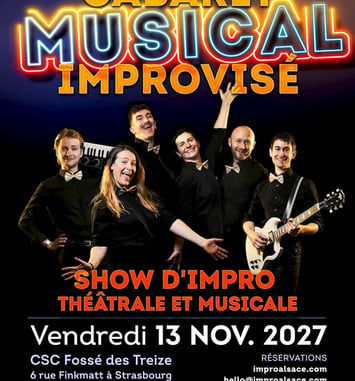 Impro Alsace, cabaret musical improvisé