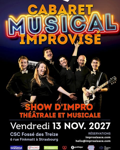 Impro Alsace, cabaret musical improvisé