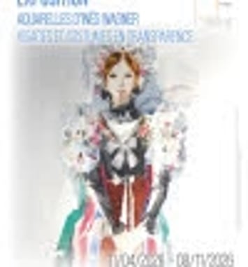 Aquarelles d’Inès Wagner : visages et costumes en transparence