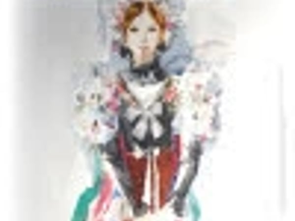 Aquarelles d’Inès Wagner : visages et costumes en transparence