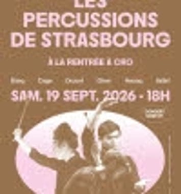 Les Percussions de Strasbourg : “TriObjets”