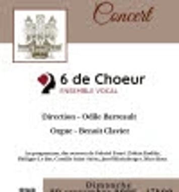 Concert 6 de choeur