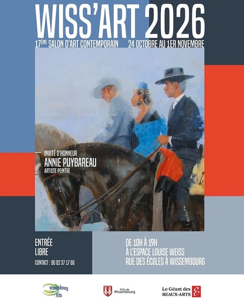 17ème Salon d'Art Contemporain « Wiss'art 2026 »