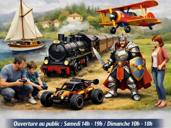 Exposition de modélisme : maquettes & figurines