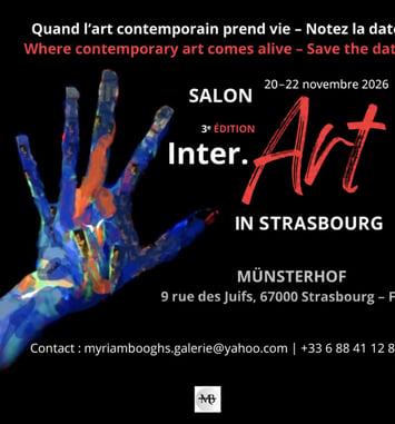 Inter.ART Strasbourg -3e édition du salon d'art contemporain