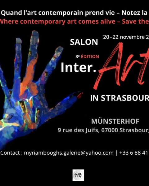 Inter.ART Strasbourg -3e édition du salon d'art contemporain