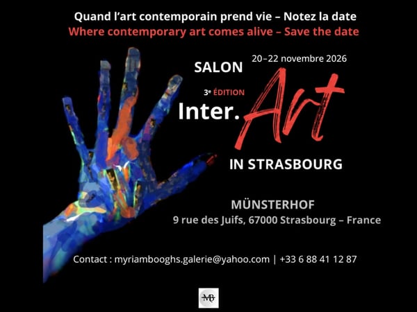 Inter.ART Strasbourg -3e édition du salon d'art contemporain