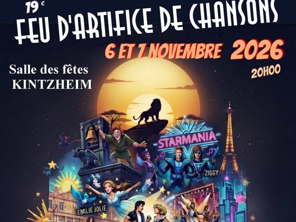 Concert : 19e feu d'artifice de chansons