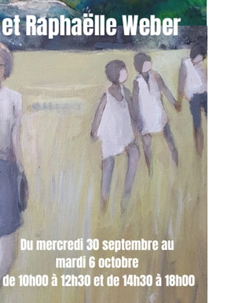 Exposition de peintures et de sculptures - Jacques Heisel et Raphaëlle Weber