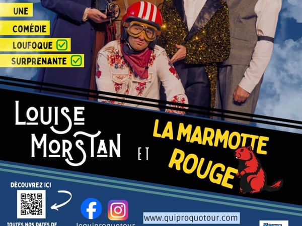 Théâtre : Louise Morstan et la marmotte rouge