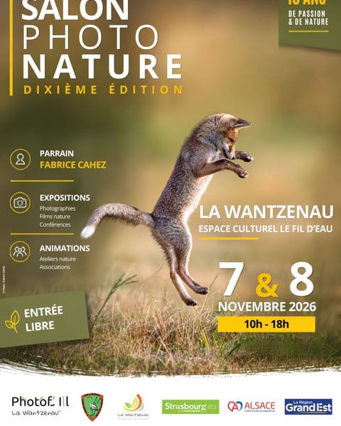 10ᵉ édition du Salon Photo Nature de La Wantzenau