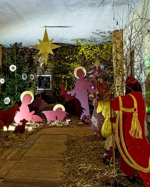 Sentier des crèches : Église Saint-Michel