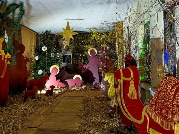 Sentier des crèches : Église Saint-Michel